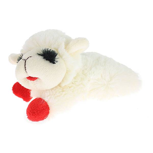 lamb dog toy