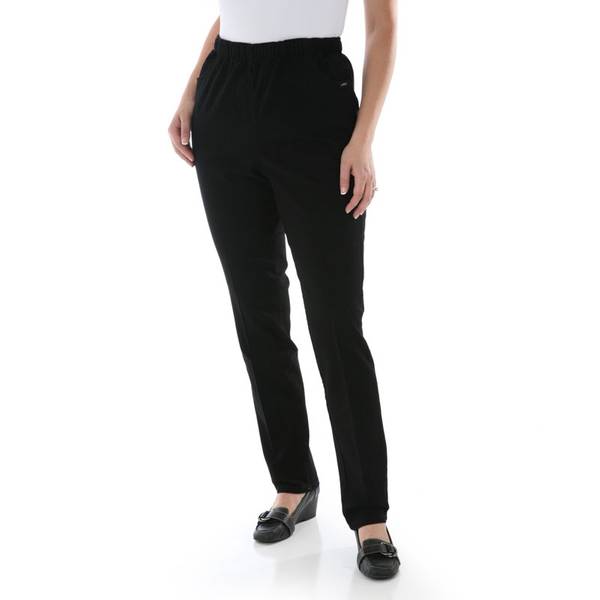 Chic Women's Classic Collection Easy-Fit Elastic Waist Pull-On Capri Pant 
