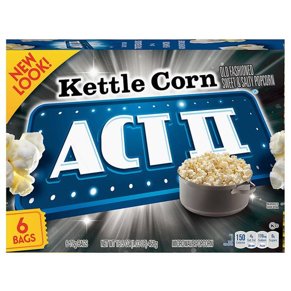 Photo of 6-Pack Kettle Corn Microwave Popcorn
