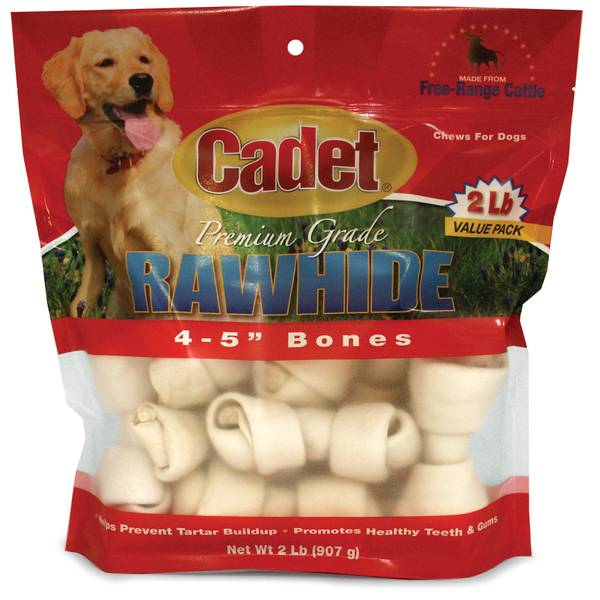 knotted rawhide bones for dogs