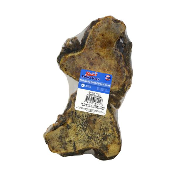 Photo of 2-Pack Knuckle Slice Dog Chews, 4-5" All-Natural Beef Bone