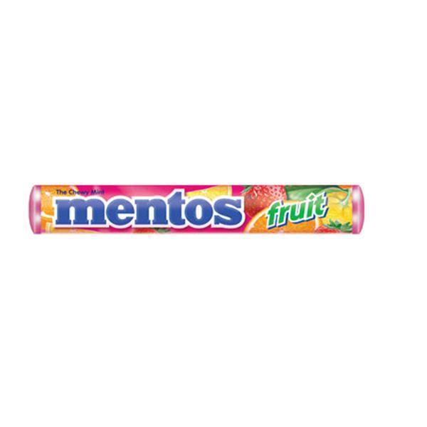 Mentos 1.32 Oz Fruit Flavored Candy Roll - 511129 