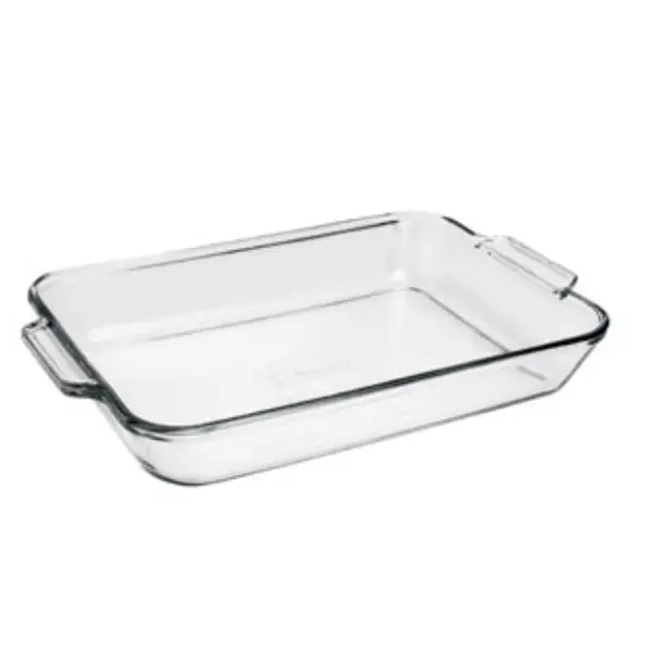 9 X 9 Inch Glass Baking Dish,High-Borosilicate Square Glass Bakeware With  Plastic Lids