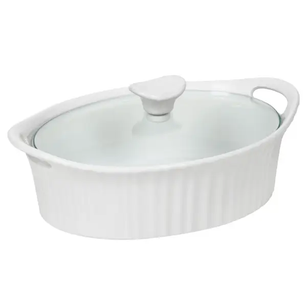 Købenstyle Casserole Dish, 4 qt in White by Schoolhouse