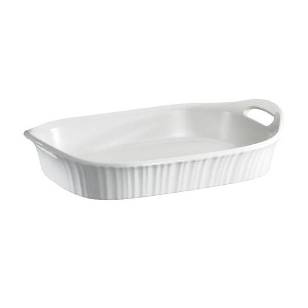 Corningware French White 3 Qt. Rectangular Baker