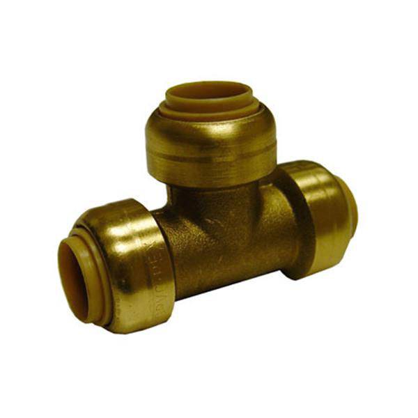 Photo of Lead Free Brass Push-To-Fit Tee