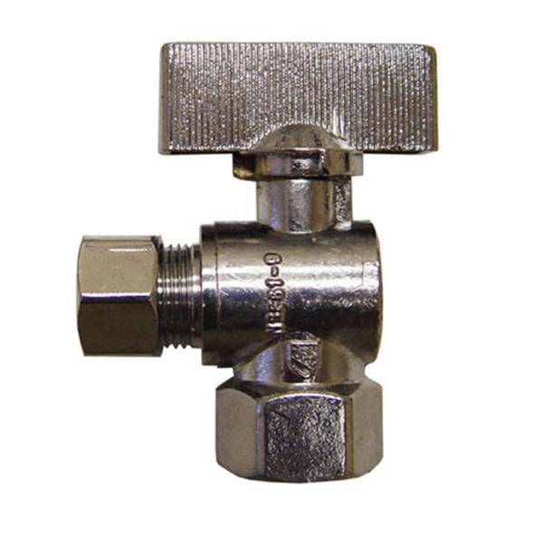 Photo of Lead Free 1/4 Turn Angled Sink and Closet Supply Valve