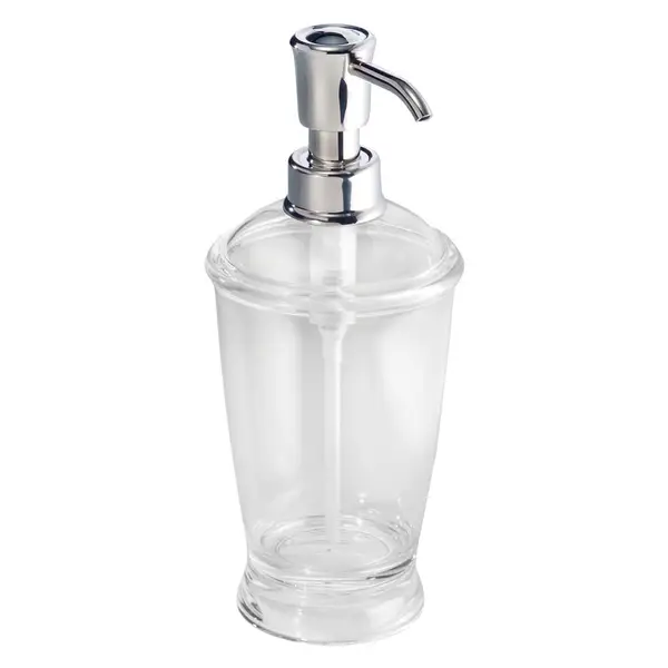 Interdesign cora glass foaming soap 2025 dispenser pump