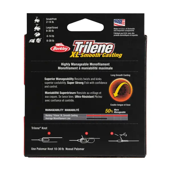 Berkley 4 lb Clear Trilene XL Fish Line - 1562051