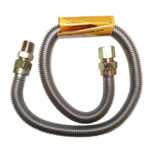 Gas Fitting 5/8-inch O.D. Male Flare x 1/2-inch FIP