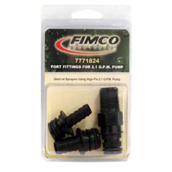 Fimco Sprayer Port Fittings for 2.1 GPM Pump 7771824 Blain's Farm