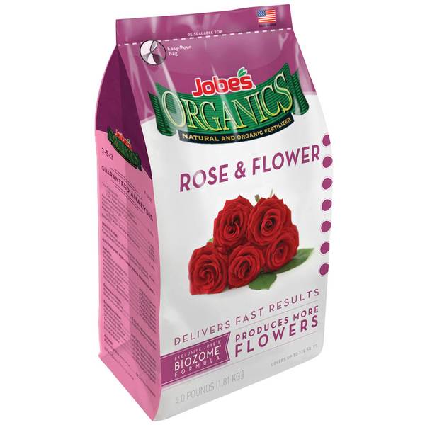 Jobe's Organics Rose & Flower Granular Fertilizer 09426 Blain's