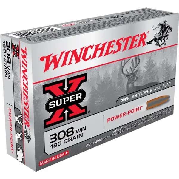 Winchester Super X 308 Win 180 Grain - X3086 | Blain's Farm & Fleet