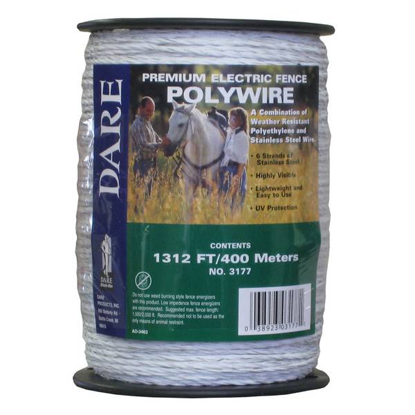Dare Premium Electric Fence Polywire 3177 Blain's Farm & Fleet
