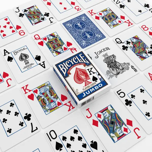 新品未開封 Bicycle Jumbo Index 6個セット Bicycle Jumbo Index Playing Cards - 10015479 | Blain's Farm & Fleet