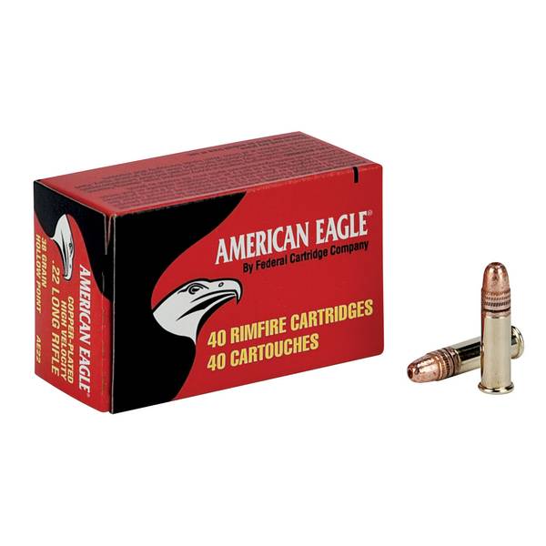 Photo of American Eagle .22LR Copper Plated HP - 400rds