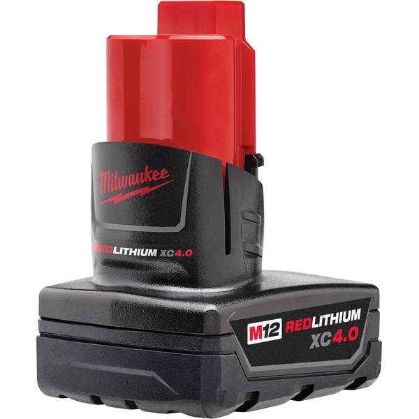 Photo of M12 Red Lithium 4.0AH XC Battery Pack