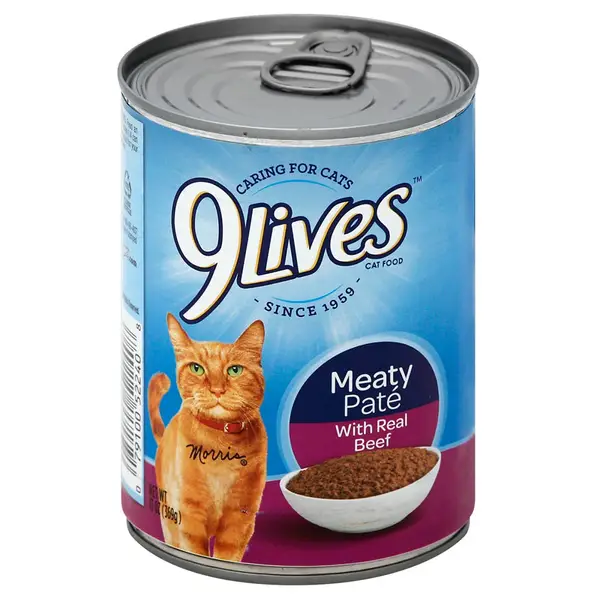 9Lives Wet Senior Cat Food, Tender Morsels With Real Ocean