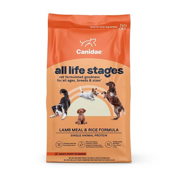 dry dog food lamb