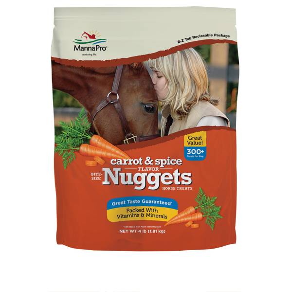 Photo of 4 lb Apple Bite Size Nuggets Horse Treats