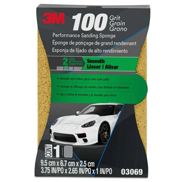 Photo of 1" x 2-5/8" 60 Grit Performance Sanding Sponge