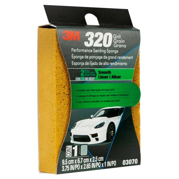 3M Performance Sanding Sponge, 320 03070 Blain's Farm & Fleet