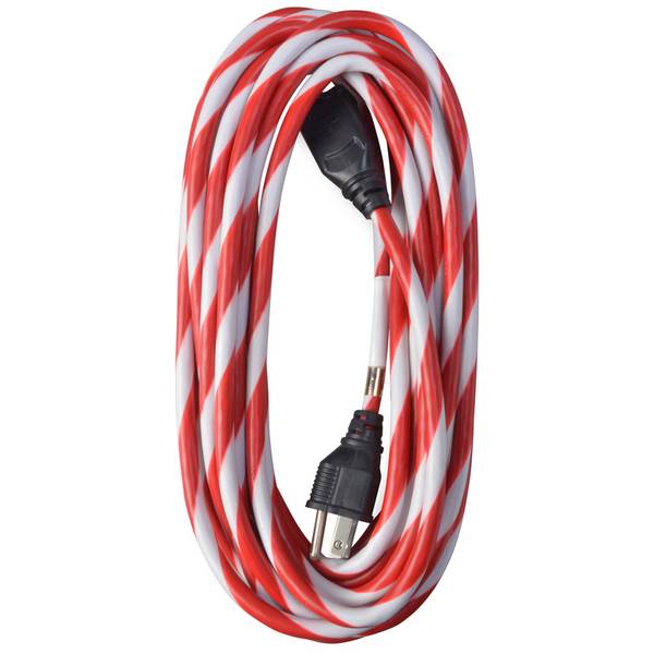 Woods 40' Striped Extension Cord 0252 Blain's Farm & Fleet