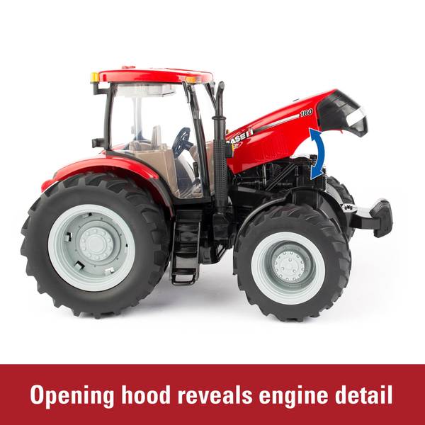 特撮 TRACTOR INC. INSIDE PARK SLUGGER Tomy Big Farm Case IH 1:16 Scale Puma 180 Toy Tractor - 46072P