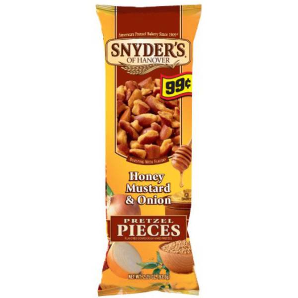 Snyder's of Hanover Honey Mustard & Onion Pretzel Pieces 089700