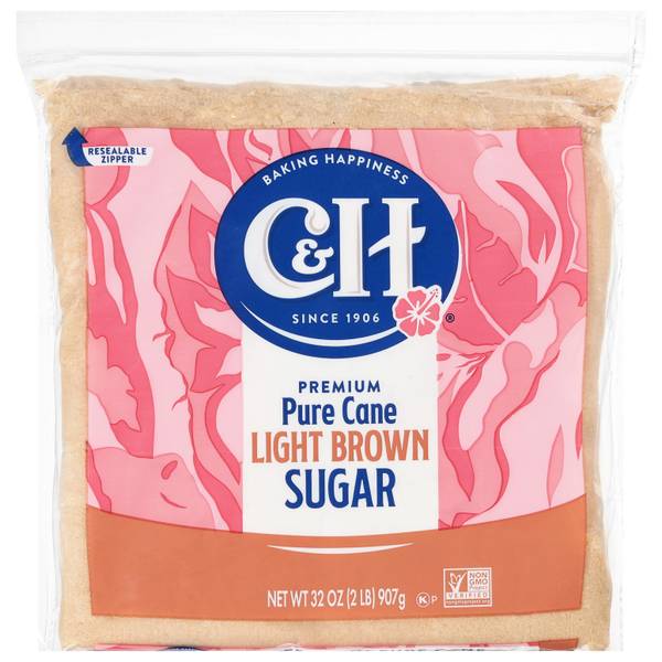 Photo of 2lb Light Brown Sugar Zipper Bag