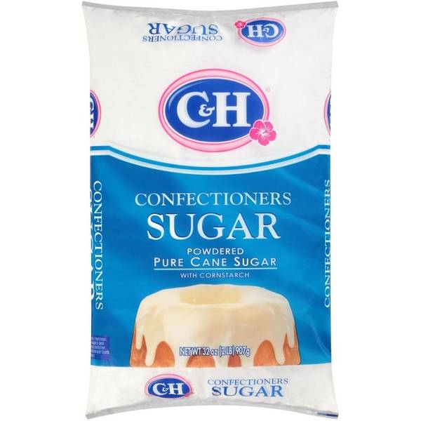 C&H 2 lb Powdered Sugar 264474 Blain's Farm & Fleet