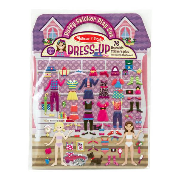 Photo of Puffy Sticker Dress - Up Play Set