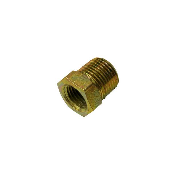 Photo of 3/8"MP x 1/4"FP Hex Reducer Bushing Adapter