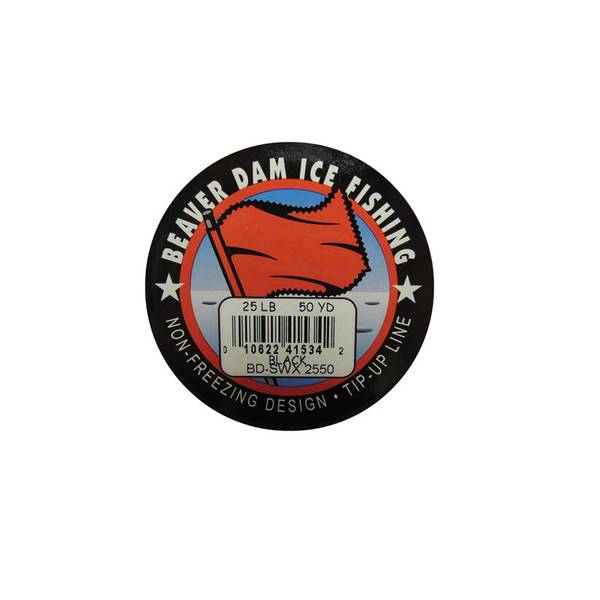 Beaver Dam® Super Wax Tip-Up Line, 50 Yards
