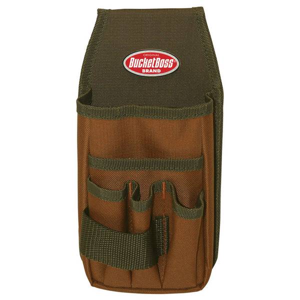 Bucket Boss Flap Fit Drill Bit Keeper Pouch – Canvas Tool Organizer