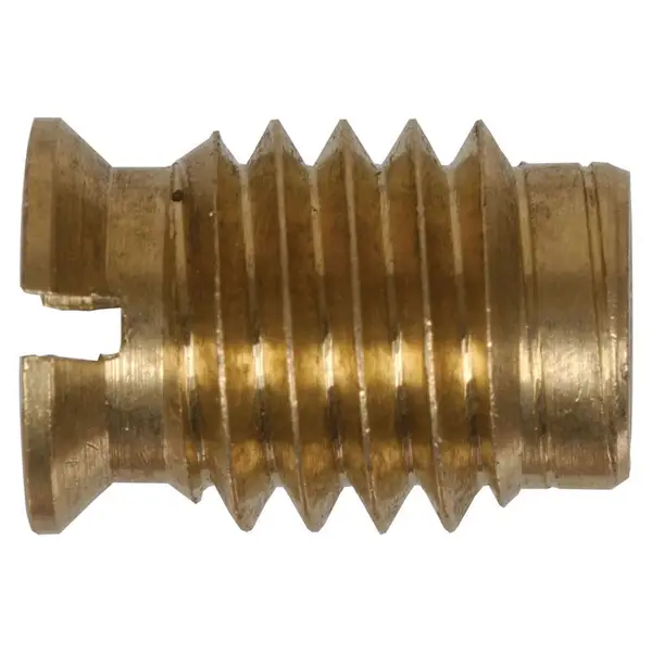 Hillman 5/16-in x 18 Brass Wood Insert Nut in the Lock Nuts department at