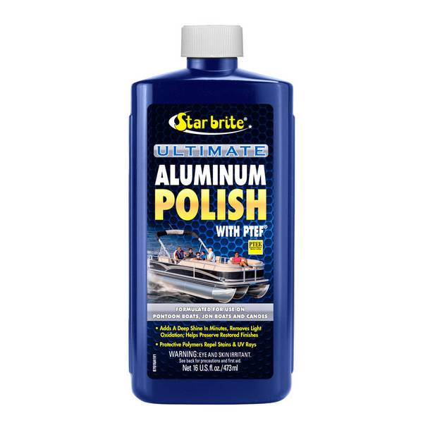 STAR BRITE Ultimate Aluminum Cleaner & Restorer - Safely Clean Pontoon  Boats, Jon Boats & Canoes - 64 OZ with Sprayer (087764) 64 Oz (With Sprayer)