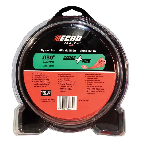 Echo Crossfire Grass Trimmer Line - 306080052 | Blain's Farm & Fleet