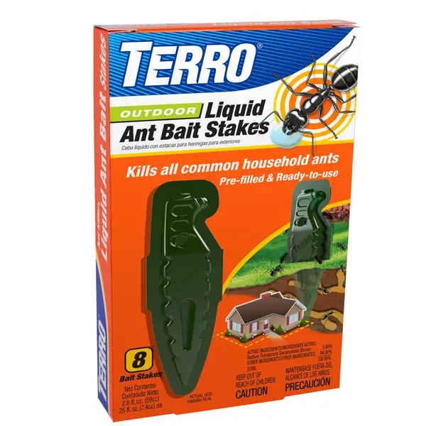 Terro 8-Count Outdoor Liquic Ant Bait Stakes - T1813