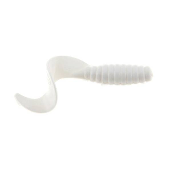 Photo of White PowerBait Grubs Fishing Bait