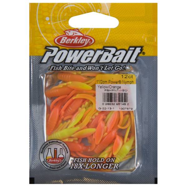 Berkley Pumpkin Seed PowerBait Power Worms - 1307495