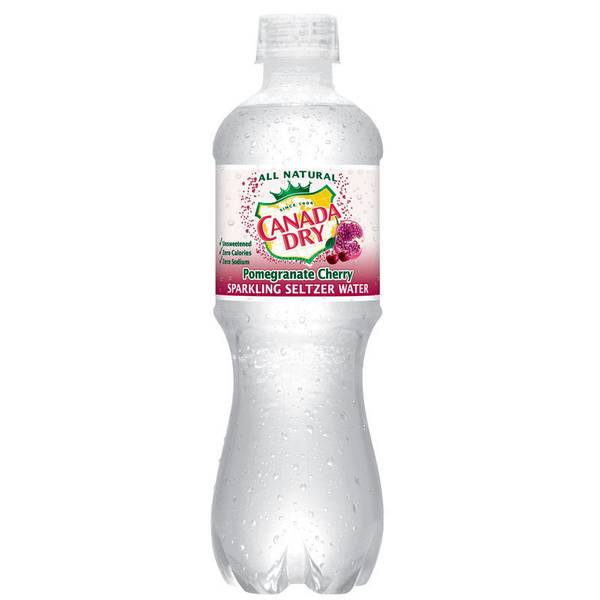 Canada Dry Pomegranate Cherry Sparkling Seltzer Water 10006442