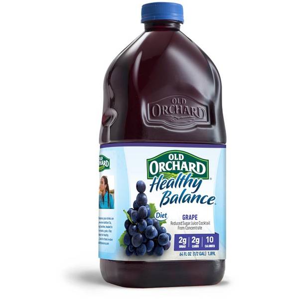 Old Orchard 64 oz Heathly Balance Diet Grape Juice 050075 - Technical View