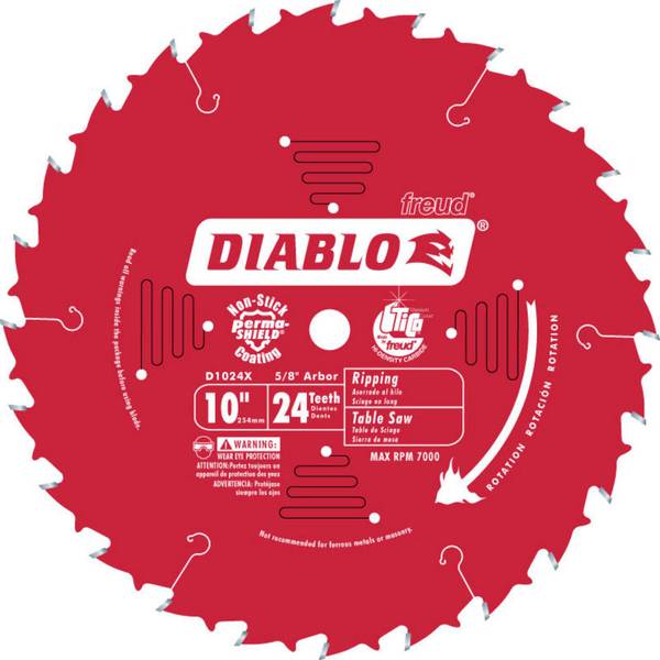 Photo of 10" 24T Ripping & Framing Saw Blade