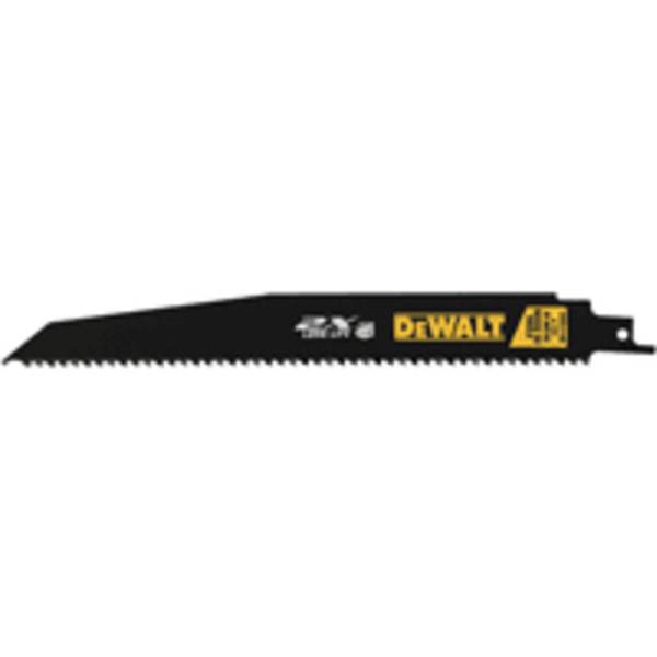DEWALT 9" 6TPI 2X Wood Cutting Reciprocating Saw Blades DWA4169B25