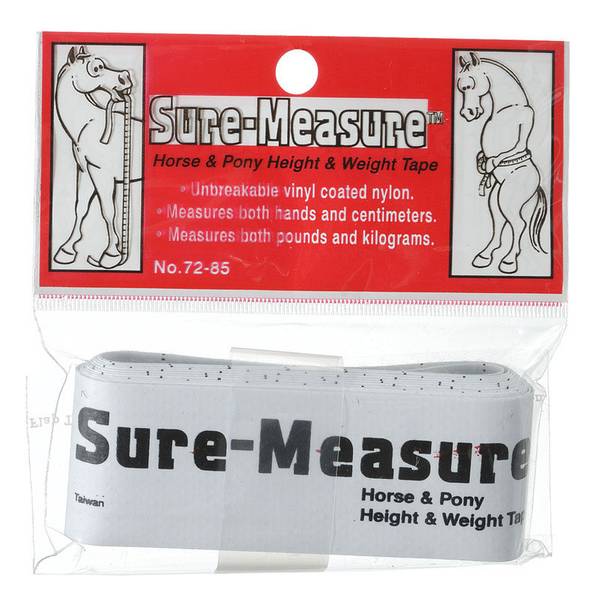 Equine Height Weight Tape Equine Easy Measure for Horse Pony Donkey 