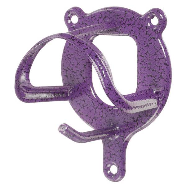 Photo of Metal Hammered Finish Bridle Holder
