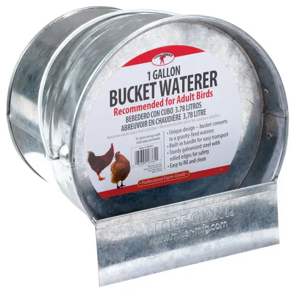 Quick Clean Bucket Waterer, 5 gallon