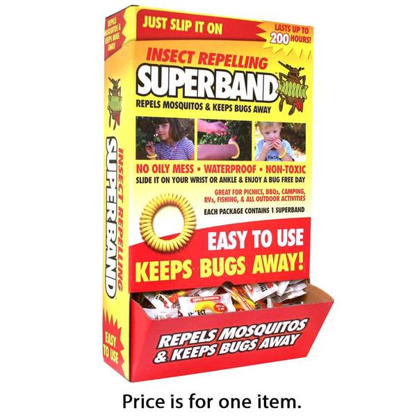 Super Band Premium DEET-Free Insect Repelling Band