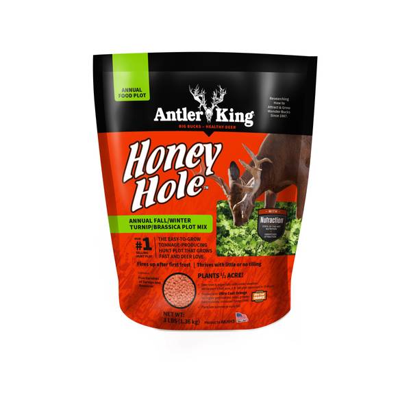 Seed For Deer Antler King No Sweat No Till Plot Mix Deer Food (plants 1/4 Acre) -4.5 Antler King No Sweat Plot Mix